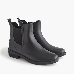 J. Crew Chelsea matte rain boots